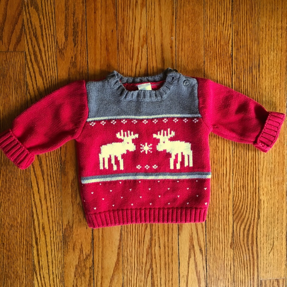 SOLD Gymboree Red Holiday Christmas Sweater